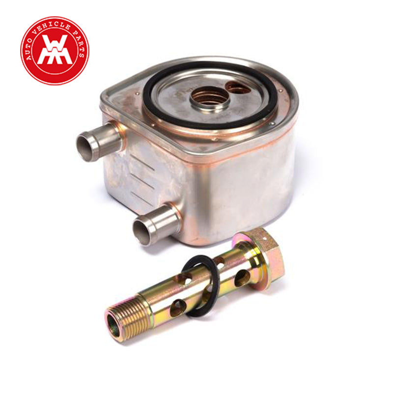 2486A221 Engine Oil Cooler Compatible With CAT Backhoe Series