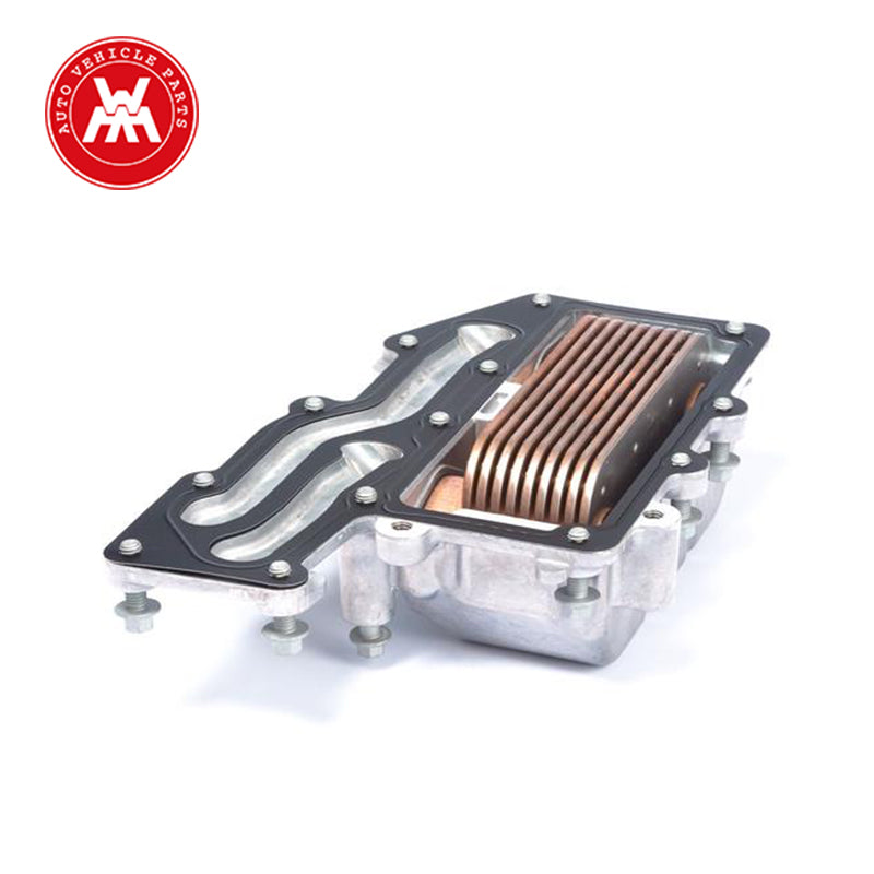 4134W025 2486A217 Oil Cooler Assembly Compatible With Perkins 1104 Series CAT C4.4 Diesel Engine