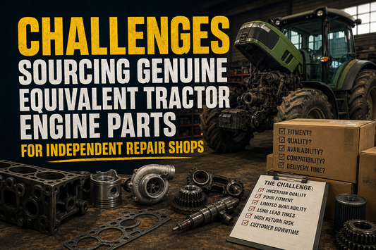 Challenges Sourcing Genuine Equivalent Tractor Engine Parts for Independent Repair Shops
