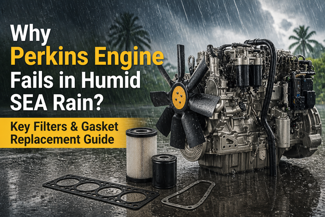Why Perkins Engine Fails in Humid SEA Rain? Key Filters & Gasket Replacement Guide