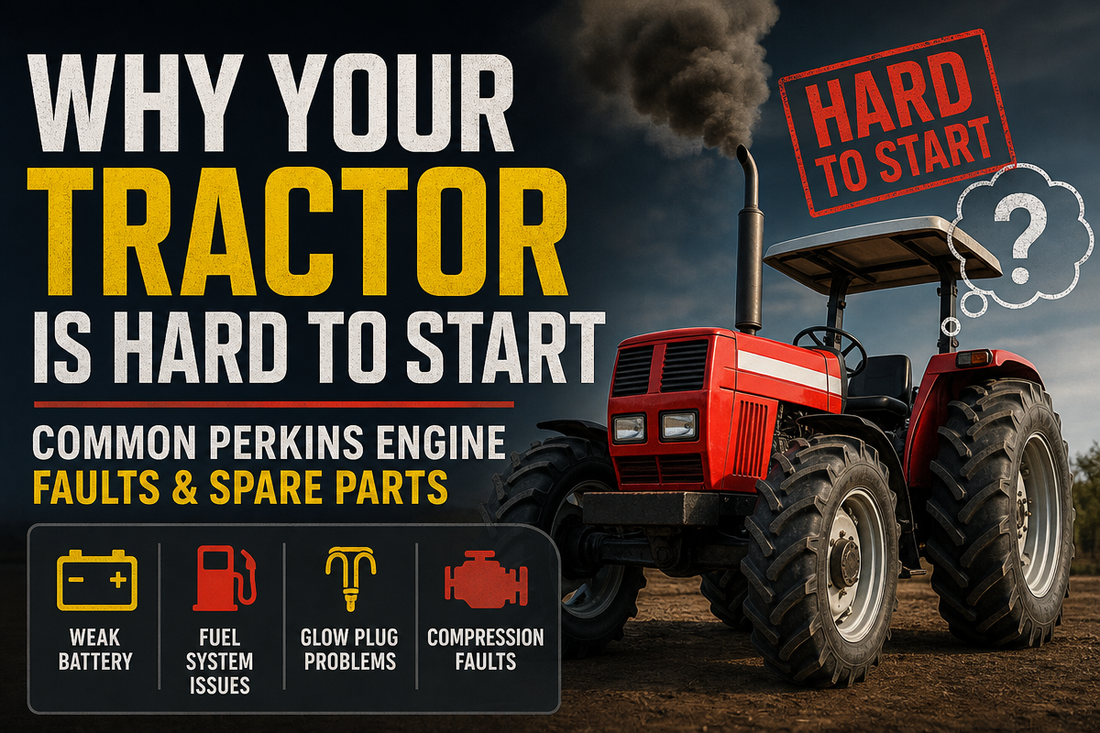 Why Your Massey Ferguson Tractor Is Hard to Start – Common Perkins Engine Faults & Spare Parts