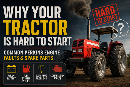 Why Your Massey Ferguson Tractor Is Hard to Start – Common Perkins Engine Faults & Spare Parts