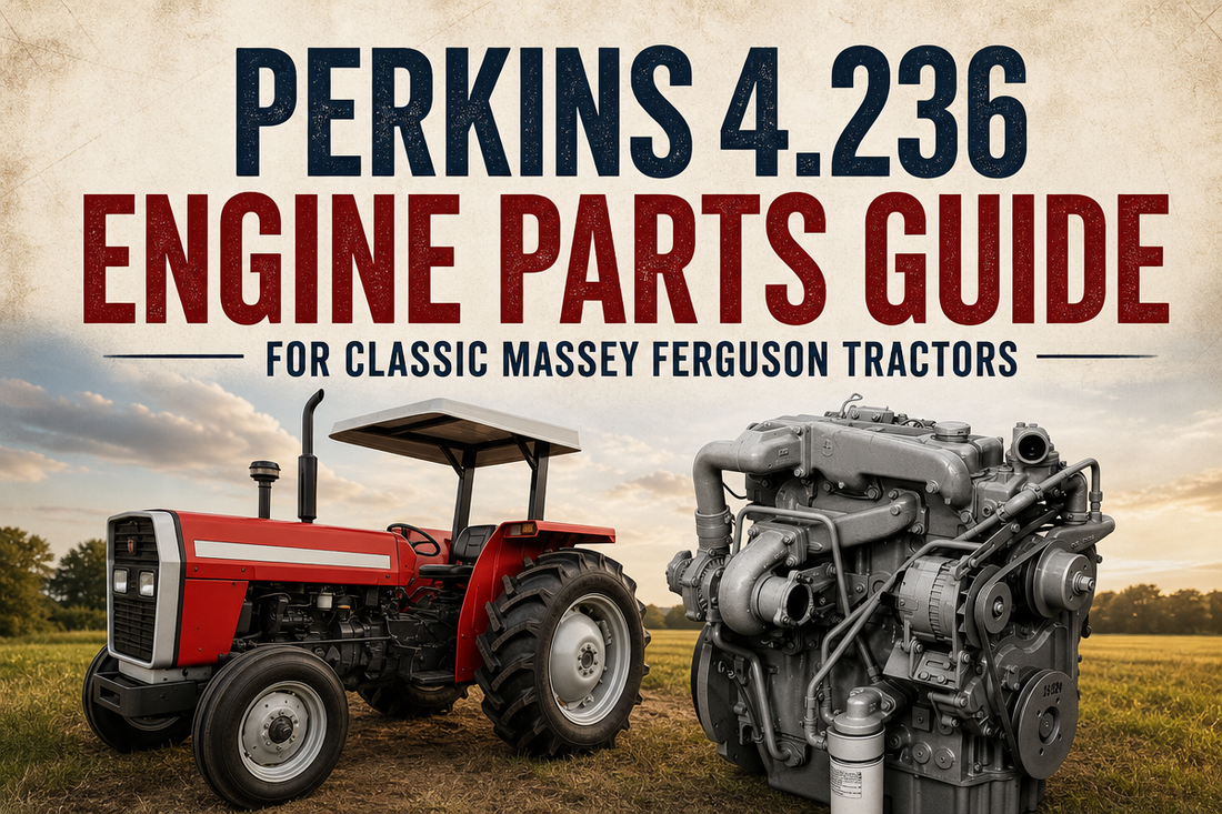 Perkins 4.236 Engine Parts Guide for Classic Massey Ferguson Tractors