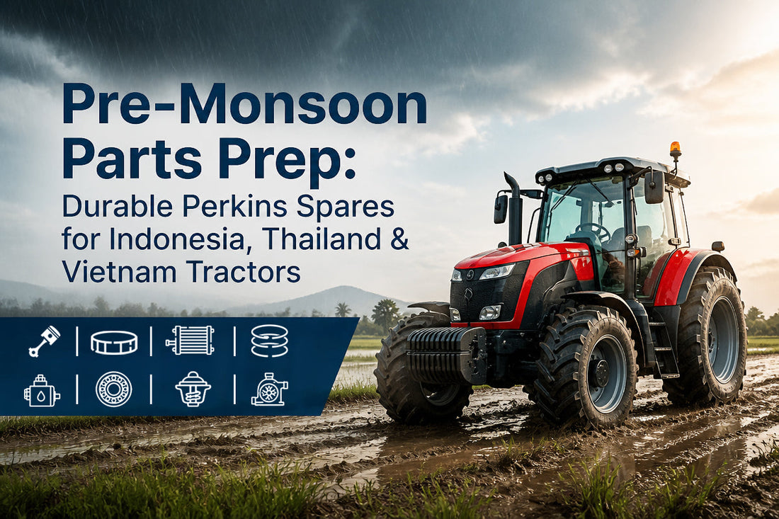 Pre-Monsoon Parts Prep: Durable Perkins Spares for Indonesia, Thailand & Vietnam Tractors