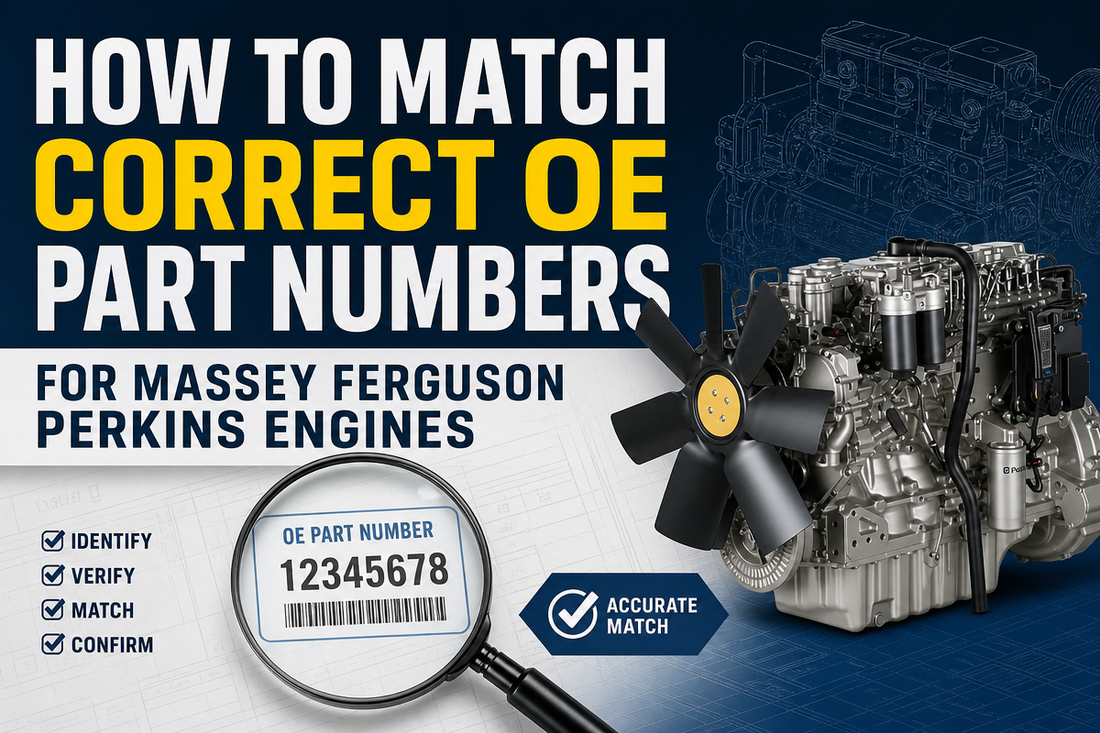 How to Match Correct OE Part Numbers for Massey Ferguson Perkins Engines