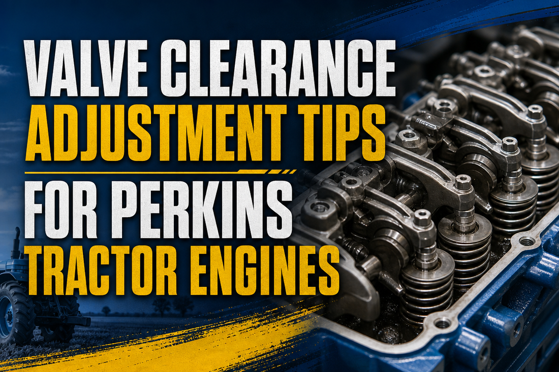 Valve Clearance Adjustment Tips for Perkins Tractor Engines