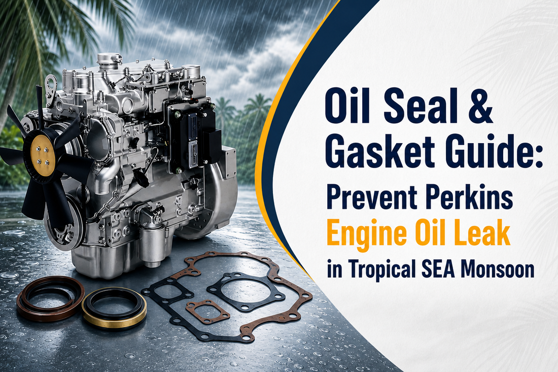 Oil Seal & Gasket Guide: Prevent Perkins Engine Oil Leak in Tropical SEA Monsoon