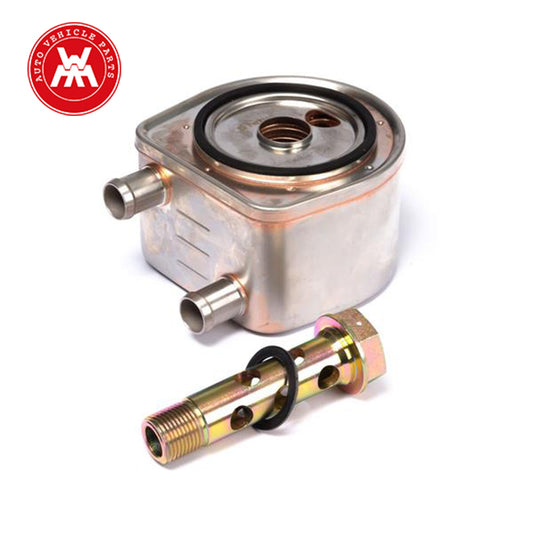 2486A221 Engine Oil Cooler Compatible With CAT Backhoe Series