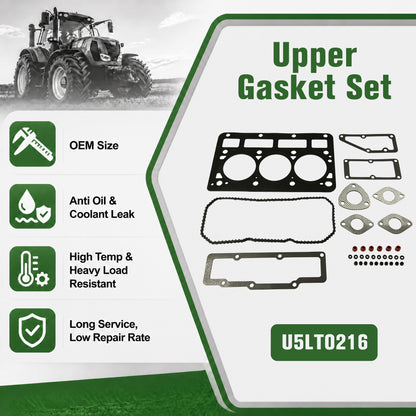 U5LT0216 Cylinder Head Overhaul Kit For Perkins 903-27 Diesel Engine